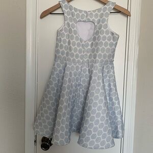 Pippa and Julie Dress with Open Heart Back